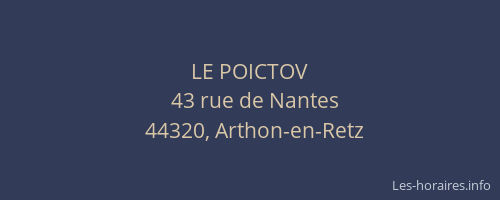 LE POICTOV