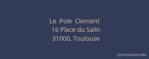 Le  Pole  Clement