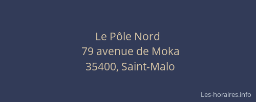 Le Pôle Nord