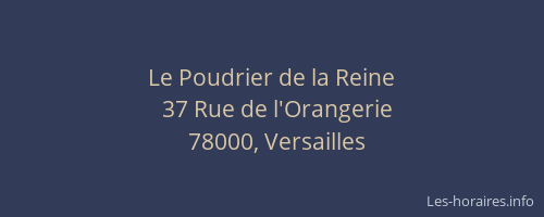 Le Poudrier de la Reine
