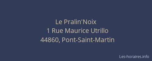 Le Pralin'Noix