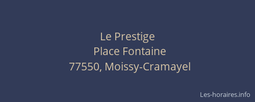 Le Prestige