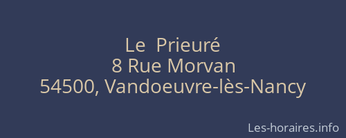 Le  Prieuré