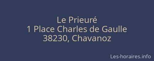 Le Prieuré