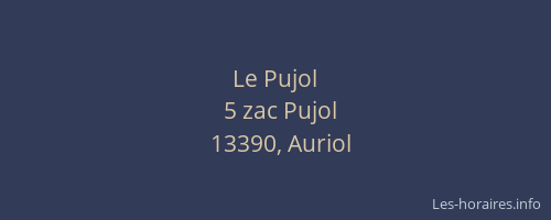 Le Pujol