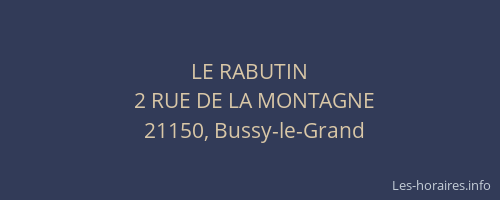 LE RABUTIN