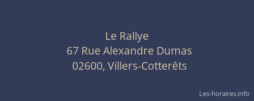 Le Rallye