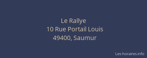 Le Rallye