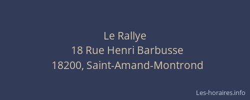 Le Rallye