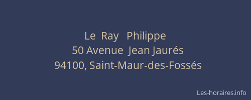 Le  Ray   Philippe
