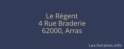 Le Régent