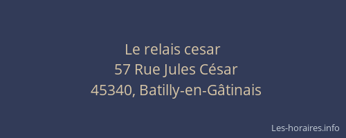 Le relais cesar