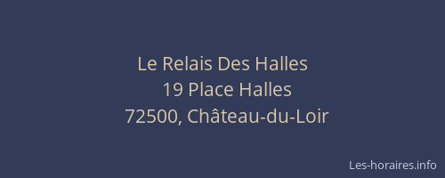 Le Relais Des Halles