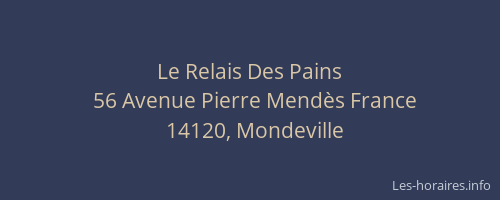 Le Relais Des Pains