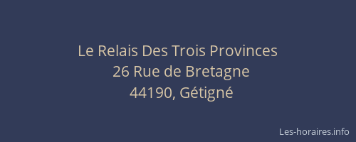 Le Relais Des Trois Provinces