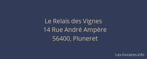 Le Relais des Vignes