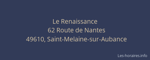 Le Renaissance