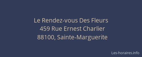 Le Rendez-vous Des Fleurs