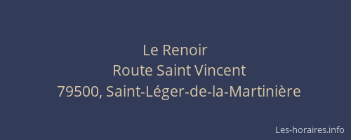 Le Renoir