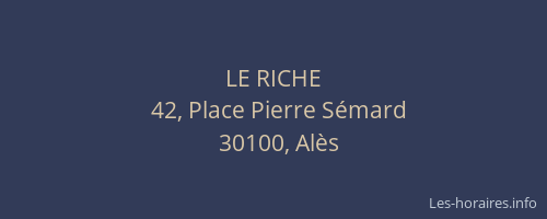 LE RICHE