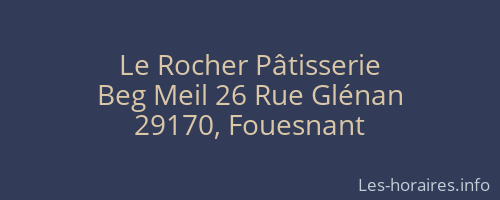 Le Rocher Pâtisserie