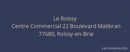Le Roissy
