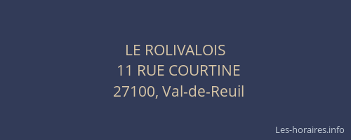 LE ROLIVALOIS