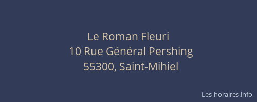 Le Roman Fleuri