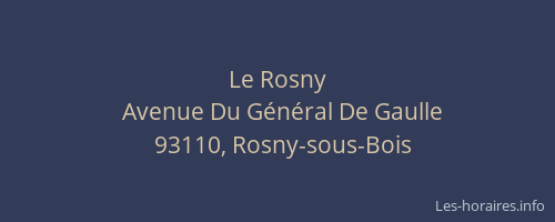 Le Rosny