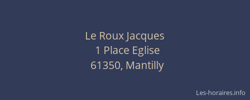 Le Roux Jacques