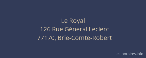 Le Royal