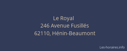 Le Royal
