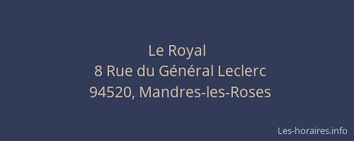 Le Royal