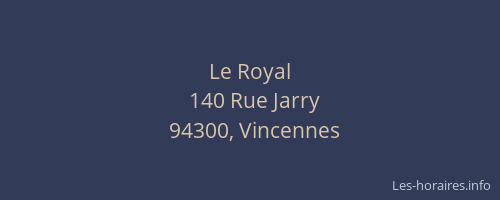 Le Royal