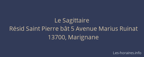 Le Sagittaire