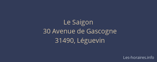 Le Saigon