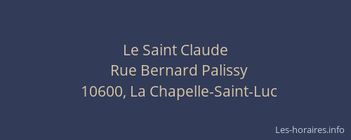 Le Saint Claude