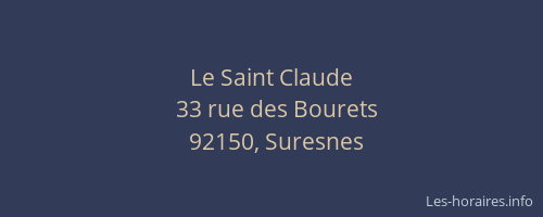 Le Saint Claude