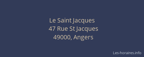 Le Saint Jacques