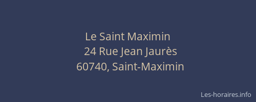 Le Saint Maximin