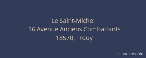 Le Saint-Michel