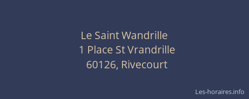 Le Saint Wandrille