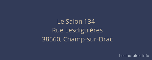 Le Salon 134