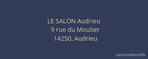 LE SALON Audrieu