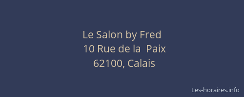 Le Salon by Fred