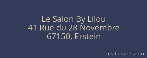 Le Salon By Lilou