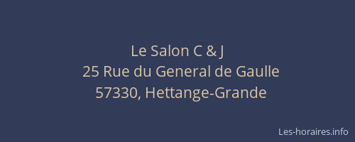 Le Salon C & J