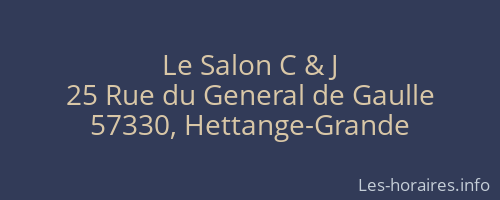 Le Salon C & J