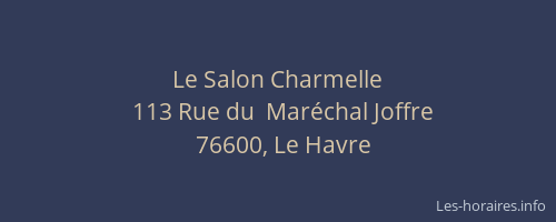 Le Salon Charmelle