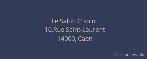 Le Salon Choco